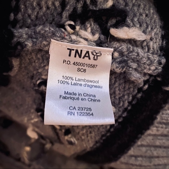 TNA Full Zip Knit Sweater - Picture 5 of 5